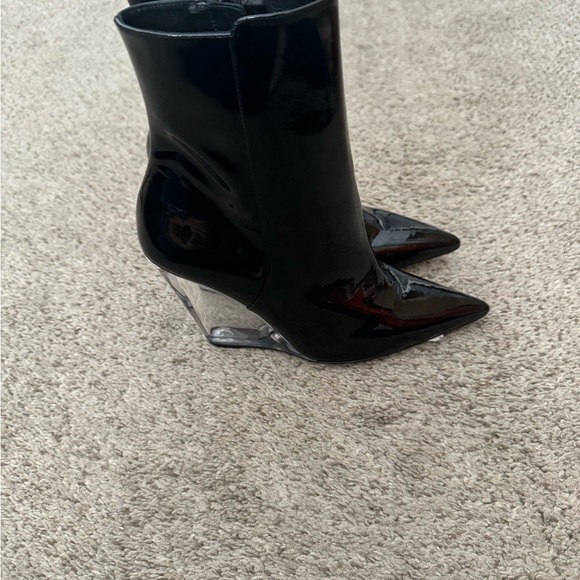 🆕 stuart weitzman lucite 100 wedge bootie - Picture 8 of 8
